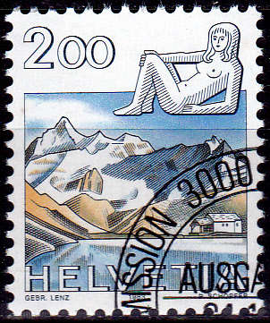 SWITZERLAND 1983, 24 Nov. DEFINITIVE ISSUE, single, CTO, CV +/-R  view scans