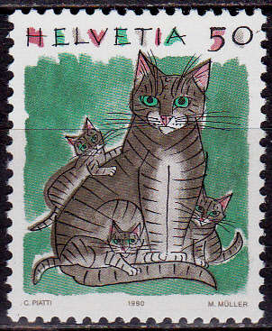 SWITZERLAND 1990, 6 March. DEFINITIVE ISSUE, single, MNH, CV +/-R 15.00 view scans