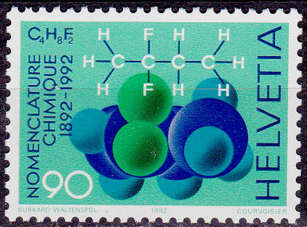 SWITZERLAND 1992, 24 March. 100th ANNIV GENEVA CONFERENCE, single, MNH, CV +/-R 20.00 view scans
