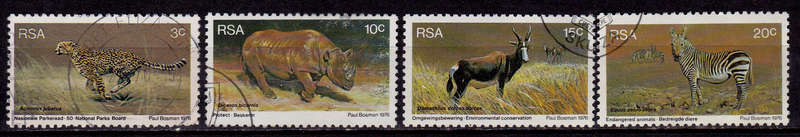 RSA 1976, 5 June. WORLD ENVIRONMENTAL NATURE CONSERVATION, set, UH, CV R 9.50 view scans