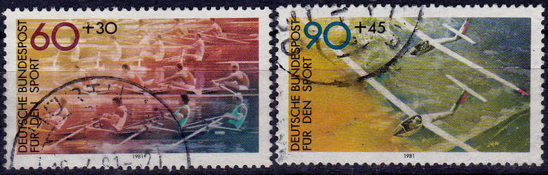 GERMANY 1981, 10 April. SPORTS, set, UH, CV+/- R 35.00 view scans