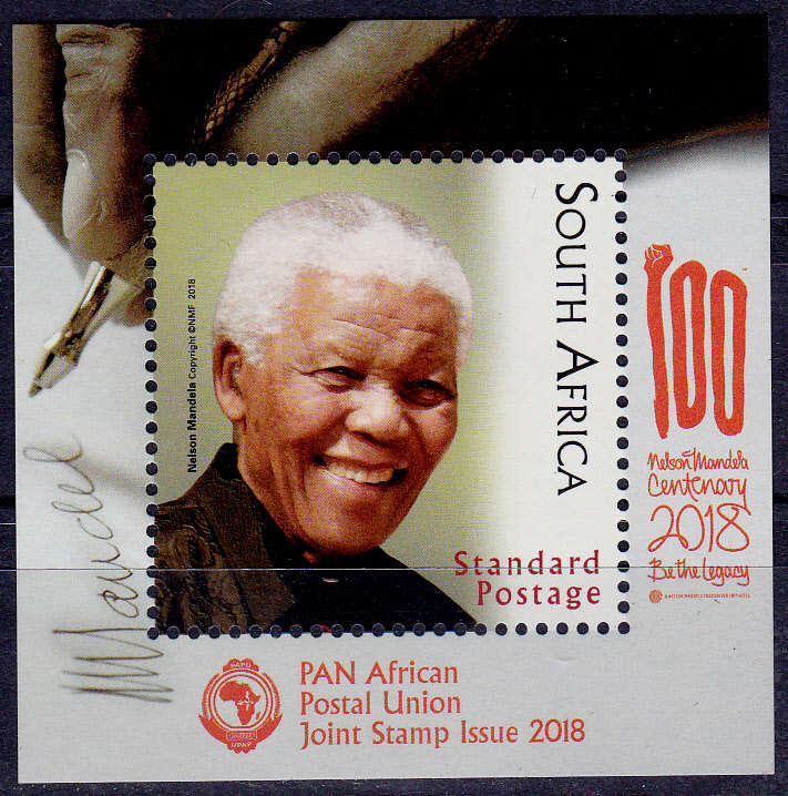 RSA 2018, 12 Oct. PAPU ISSUE, minisheet, MNH, CV R 50.00 view scans