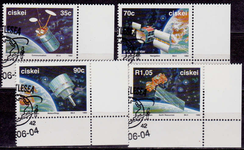 CISKEI 1992, 4 June. INTERNATIONAL SPACE YEAR, set, CTO, CV R ??, view scans