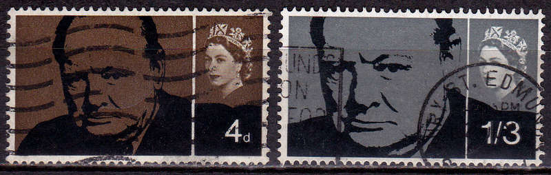 ENGLAND 1965, 8 July. SIR WINSTON SPENCER CHURCHILL, set, UH, CV +/-R 15.00 view scans