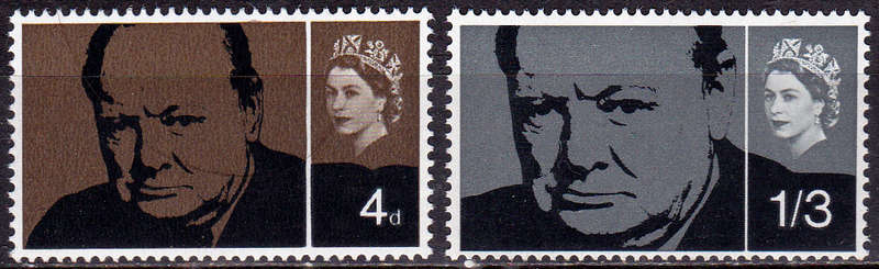 ENGLAND 1965, 8 July. SIR WINSTON SPENCER CHURCHILL, set, MNH, CV +/-R 15.00 view scans