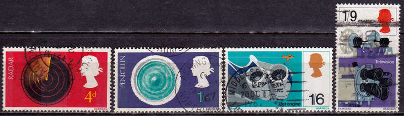 ENGLAND 1967, 19 Sept. BRITISH DISCOVERIES, set, UH, CV +/-R 20.00 view scans