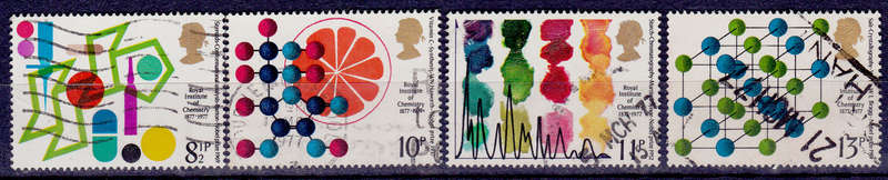 ENGLAND 1977, 2 March. BRITISH NOBEL WINNERS, set, UH, CV +/-R 30.00 view scans
