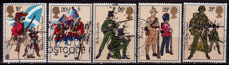 ENGLAND 1983, 6 July. ROYAL GUARDS, set, UH, CV +/-R 70.00 view scans