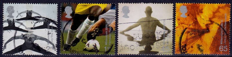 ENGLAND 2000, 3 Oct. BODY AND BONE, set, UH, CV+/- R 120.00 view scans