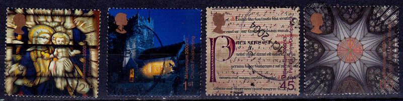 ENGLAND 2000, 7 Nov. SPIRIT AND FAITH, set, UH, CV+/- R 110.00 view scans