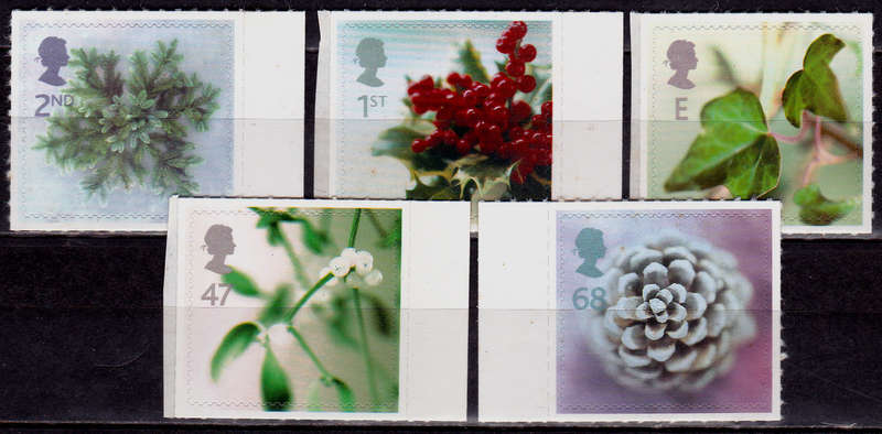 ENGLAND 2002, 5 Nov. MERRY CHRISTMAS STAMPS, set, MH, CV+/- R 130.00 view scans
