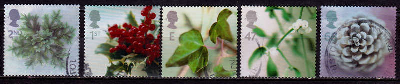 ENGLAND 2002, 5 Nov. MERRY CHRISTMAS STAMPS, set, UH, CV+/- R 130.00 view scans