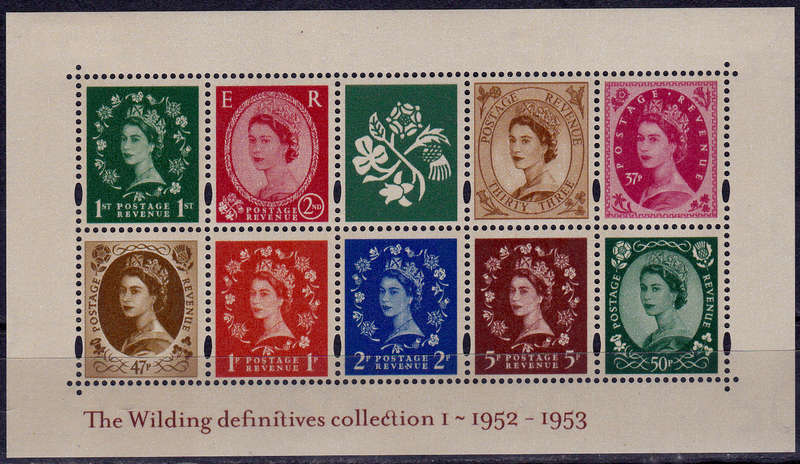ENGLAND 2002, 5 Dec. WILDINGS DEF COLLECTION I, minisheet, MH, CV+/- R 150.00 view scans