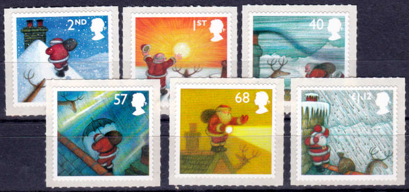 ENGLAND 2004, 2 Nov. MERRY CRISTMAS, set, MH, CV+/- R 200.00 view scans
