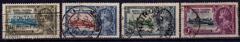 KUT 1935, 7 May. 25th ANNIV KGV ACCESSION, set, UH, CV +/- R 200.00 view scans