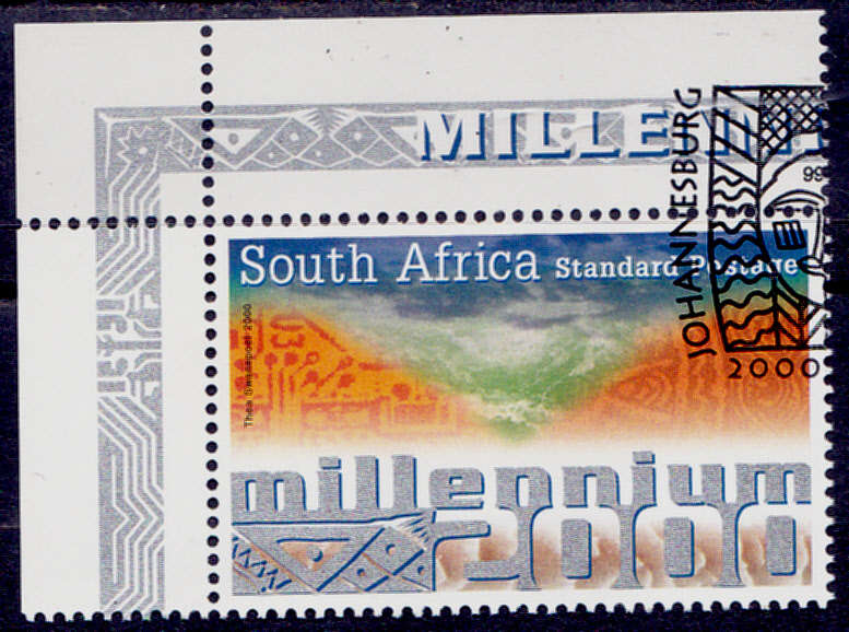RSA 2000, 1 Jan. MILLENNIUM 2000, single, CTO, CV R ??, view scans
