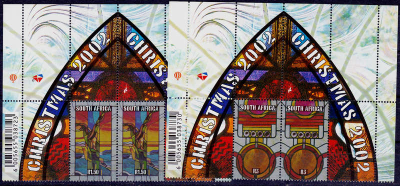 RSA 2002, 13 Nov. CHRISTMAS, extended controls, MNH, CV R 270.00 view scans