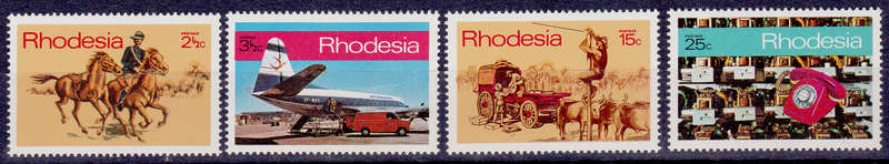 RHODESIA 1970, 1 July. INAUG POST TELECOM CORP, set, MNH, CV R 70.00, view scans