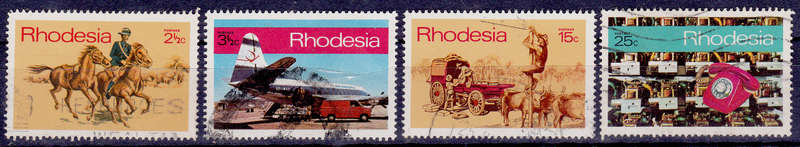 RHODESIA 1970, 1 July. INAUG POST TELECOM CORP, set, UH, CV R 77.50, view scans