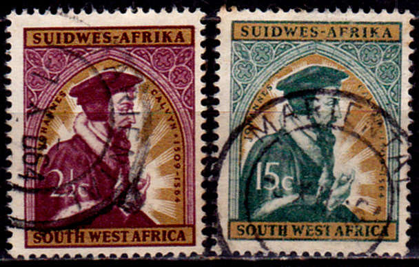 SWA 1964, 1 Oct. 400th ANNIV of CALVINs DEATH, set, UNH, CV R 42.50 view scans