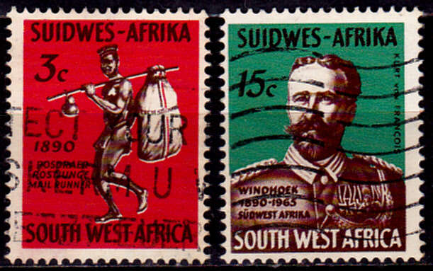 SWA 1965, 18 Oct. 75th ANNIV of WINDHOEK, set, UNH, CV R 17.50 view scans