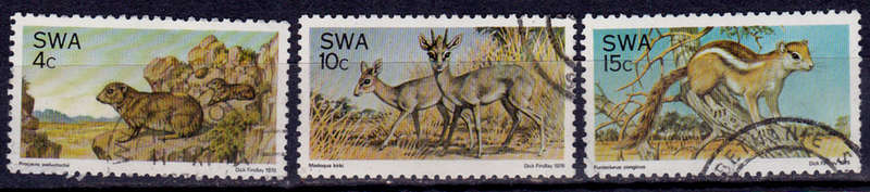 SWA 1976, 16 July. NATURE CONSERVATION, set, UNH, CV R 7.50 view scans