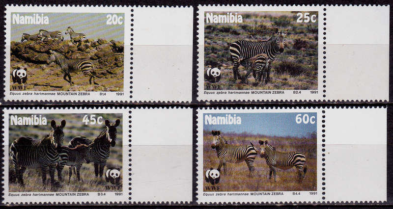 NAMIBIA 1991, 18 April. ENDANGERED SPECIES, set, MNH, CV R 47.00, view scans