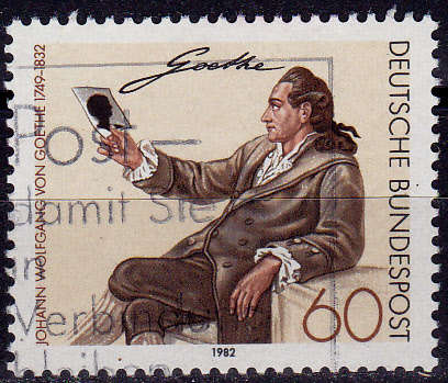 GERMANY 1982, 18 Feb. 150th ANNIV DEATH JW VON GOETHE, single, UH, CV +/-R 5.00 view scans