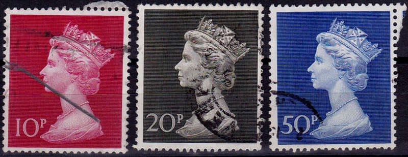 ENGLAND 1970, 17 June. QUEEN ELIZABETH II, set, UH, CV +/-R 30.00 view scans