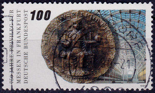 GERMANY 1990, 15 Feb. 750th ANNIV PRIVILEGE MESS, single, UH, CV+/- R 10.00 view scans