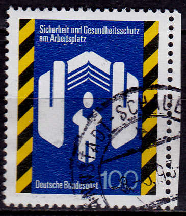 GERMANY 1993, 14 Jan. SAFETY AND HEALTH, single, UH, CV+/- R 10.00 view scans