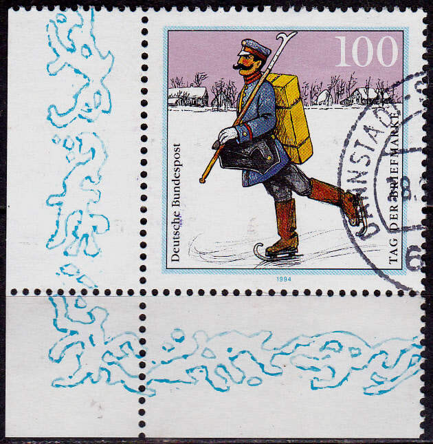 GERMANY 1994, 13 Oct. DAY OF STAMPS, single, UH, CV+/- R 10.00 view scans