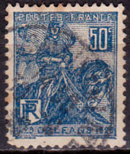 FRANCE 1929. JEANNE dARC, single, UH, CV+/-R 10.00 view scans