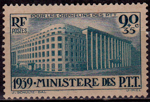 FRANCE 1939, 8 April, CHARITY STAMP, single, MH, CV +/-R 210.00 view scans