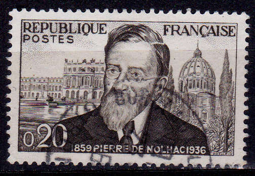 FRANCE 1960, 13 Feb. 100th ANNIV PIERRE de NOLHAC, single, UH, CV +/-R 10.00 view scans
