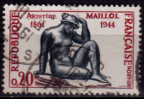 FRANCE 1961, 18 Feb. 100th ANNIV of MAILLOT, single, UH, CV +/-R 5.00 view scans