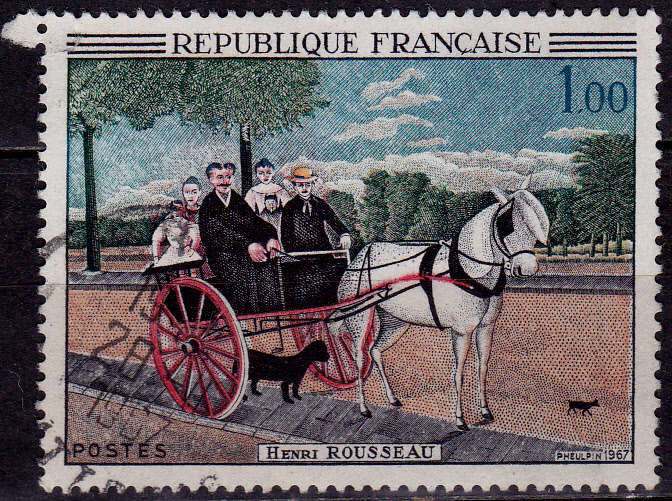 FRANCE 1967, 15 April. FRENCH ART, single, UH, CV +/-R 10.00 view scans