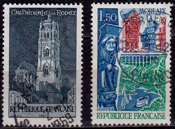 FRANCE 1967, 10 June. TOURIST PUBLICITY, set, UH, CV +/-R 15.00 view scans