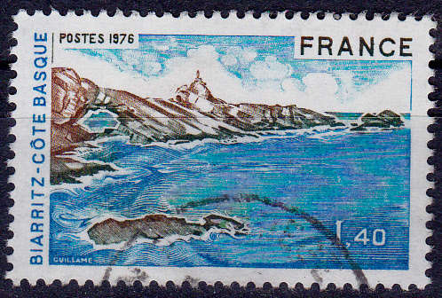 FRANCE 1976, 25 Sept. TOURIST PUBLICITY, single, UH, CV +/-R 10.00 view scans