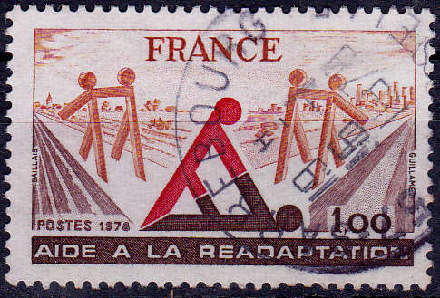 FRANCE 1978, 18 Nov. HELP FOR CONVALESCENTS, single, UH, CV +/-R 5.00 view scans