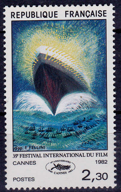 FRANCE 1982, 15 May. INTERNATIONAL FILM FESTIVEL CANNES, single, MNH, CV +/-R 20.00 view scans
