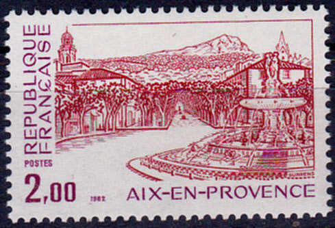 FRANCE 1982, 19 June. AIX en PROVENCE, single, MNH, CV +/-R 20.00 view scans