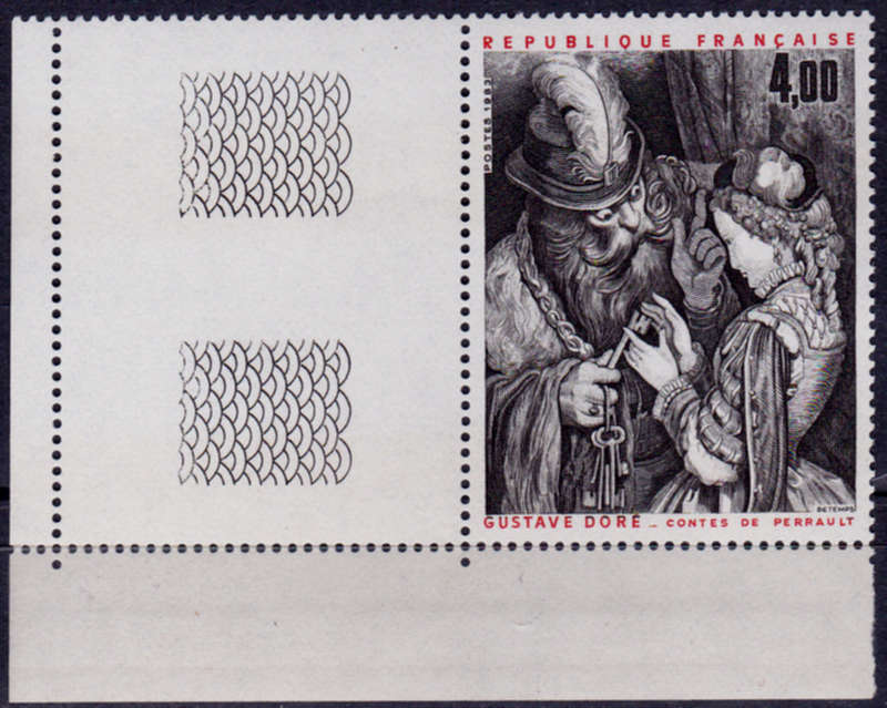 FRANCE 1983, 18 June. 100th ANNIV DEATH G DORE, single, MNH, CV +/-R 35.00 view scans
