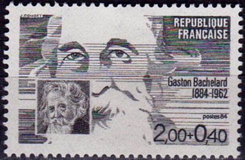 FRANCE 1984, 23 June. 100th ANNIV BIRTH G BACHELARD, single, MNH, CV +/-R 15.00 view scans