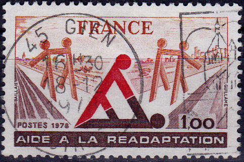 FRANCE 1978, 18 Nov. HELP FOR CONVALESCENTS, single, UH, CV +/-R 5.00 view scans