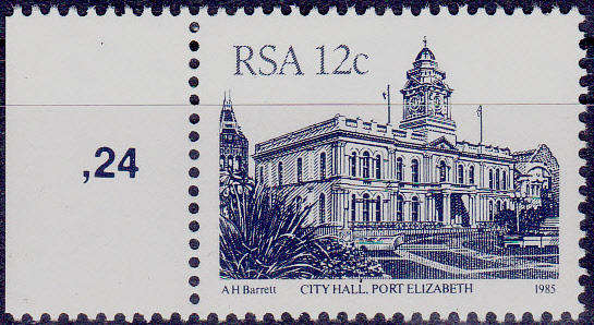 RSA 1985, 1 April. ADDITIONAL VALUE DEFINITIVE ISSUE, single, MNH, CV R 1.00 view scans