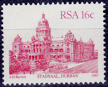 RSA 1987, 1 April. ADD VALUE DEFINITIVE ISSUE, single, MNH, CV R 1.00 view scans