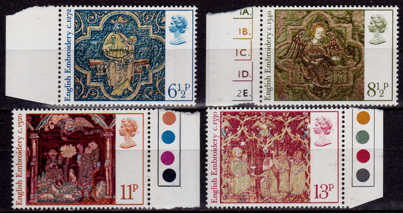 ENGLAND 1976, 24 Nov. CHRISTMAS STAMPS, set, MNH, CV +/-R 30.00 view scans