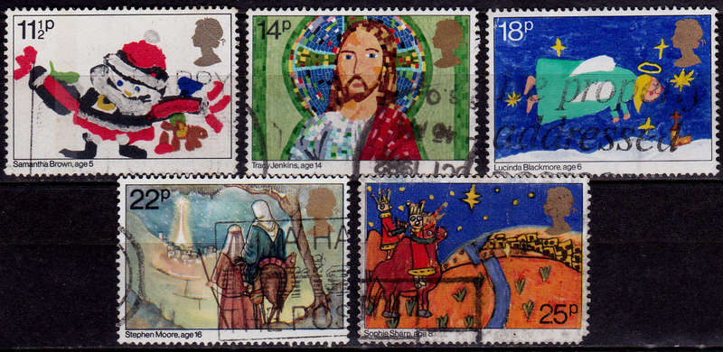 ENGLAND 1981, 18 Nov. CHRISTMAS STAMPS, set, UH, CV +/-R 50.00 view scans