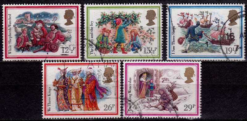 ENGLAND 1982, 17 Nov. CHRISTMAS STAMPS, set, UH, CV +/-R 50.00 view scans